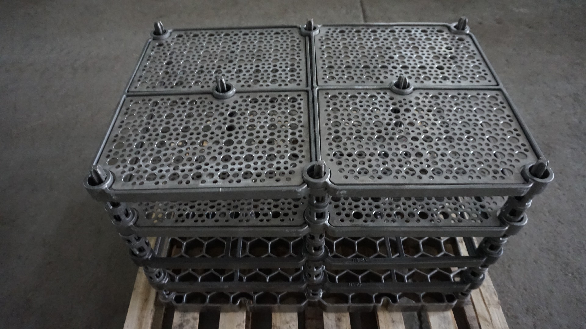 966真空炉组合装料